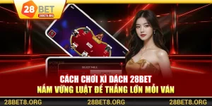 Cách Chơi Xì Dách 28BET – Nắm Vững Luật Để Thắng Lớn Mỗi Ván