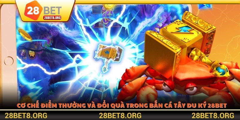 Cơ chế điểm thưởng và đổi quà trong bắn cá Tây Du Ký 28BET