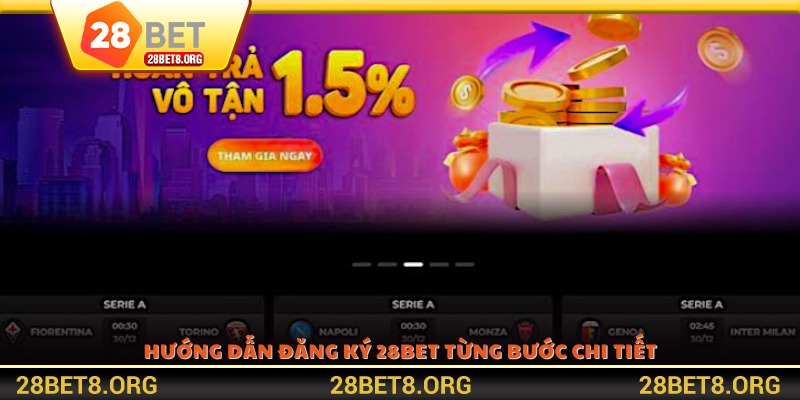 Hướng dẫn đăng ký 28BET từng bước chi tiết