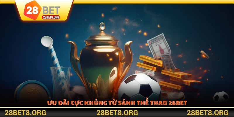 Ưu đãi cực khủng từ sảnh thể thao 28BET