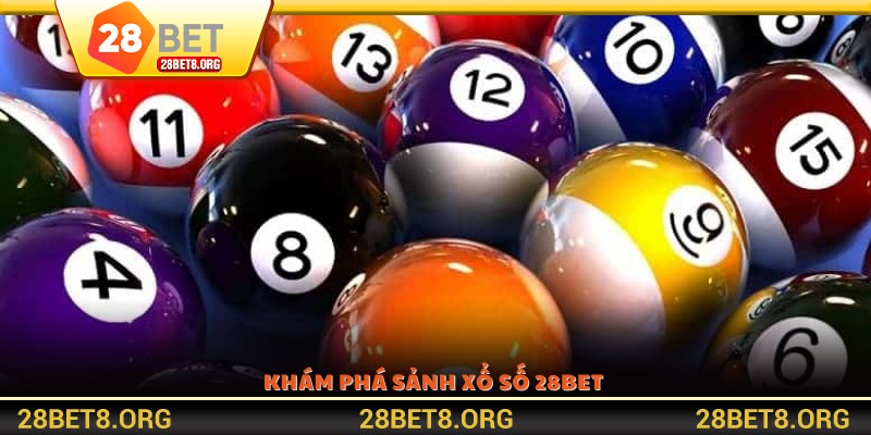 Khám phá sảnh xổ số 28BET 